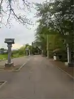 芽室神社の庭園