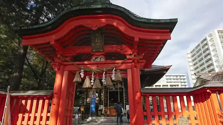 榴岡天満宮の山門・神門