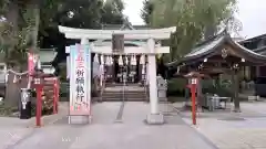 川越八幡宮の鳥居