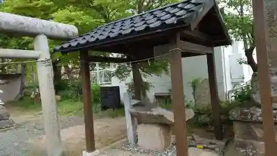 赤木神社の手水舎