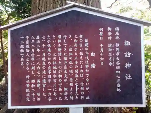 諏訪神社(静岡県)