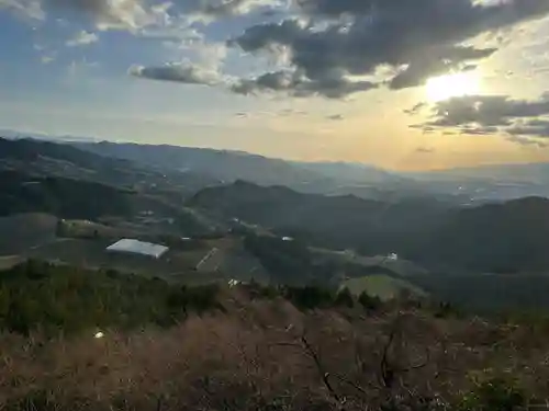 波比賣神社の景色