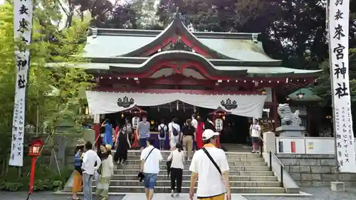 來宮神社の本殿・本堂