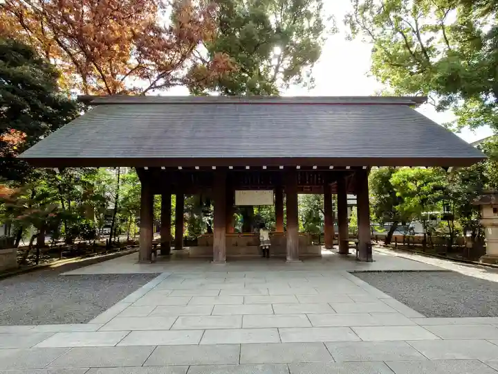 靖國神社の手水舎