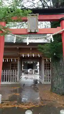 淺間神社（忍野八海）の鳥居