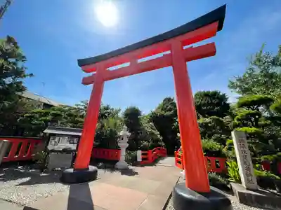 鵠沼伏見稲荷神社の鳥居