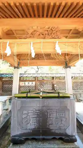 湯島天満宮の手水舎