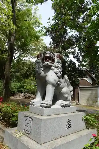 旦椋神社の狛犬