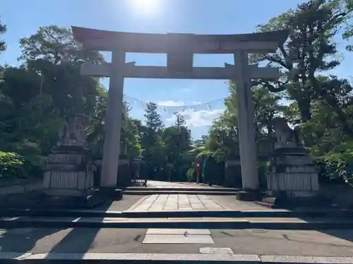 敷地神社（わら天神宮）の鳥居