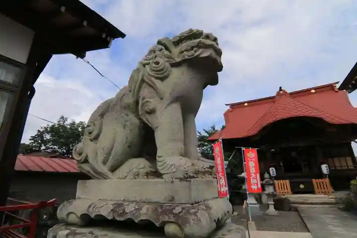 大鏑神社の狛犬