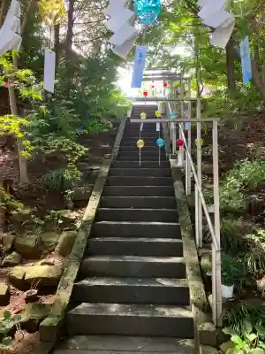 滑川神社 - 仕事と子どもの守り神(福島県)