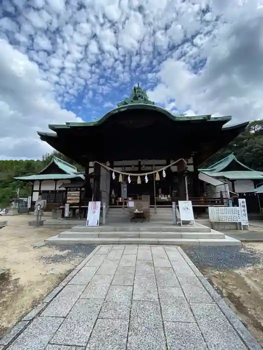 椎尾八幡宮の本殿