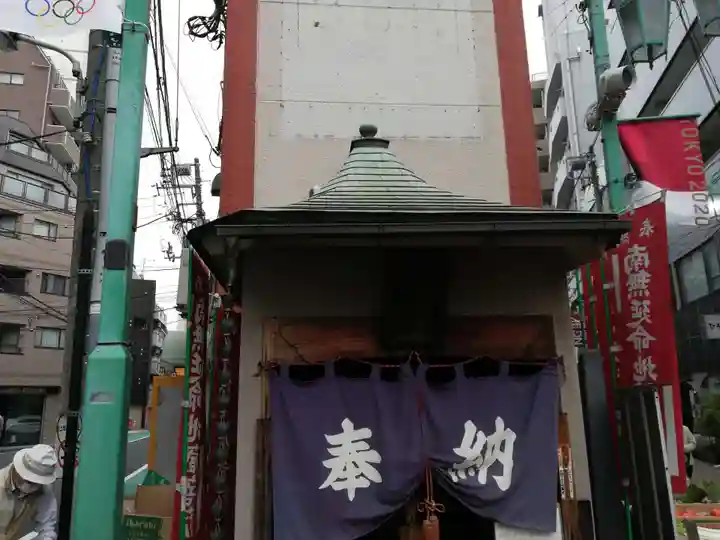 大井三ツ又地蔵尊(来福寺境外仏堂)の本殿・本堂