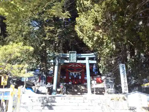 日光二荒山神社中宮祠の鳥居