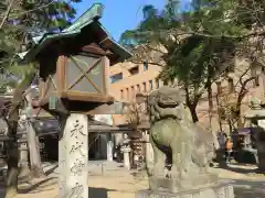 那古野神社の狛犬