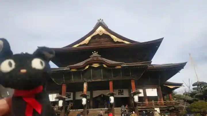 善光寺の本殿・本堂