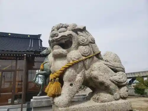 土合神社の狛犬