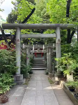 江東天祖神社の鳥居