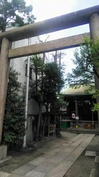 櫻木神社の鳥居