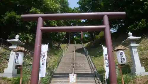 厚別神社の鳥居