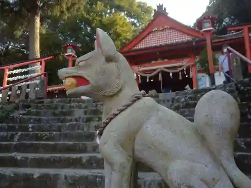 浮羽稲荷神社の狛犬