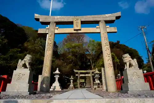 宗像大社中津宮の鳥居