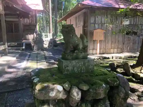 大森賀茂神社の狛犬