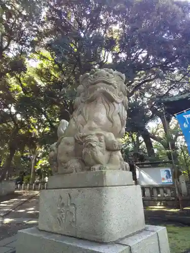 八幡神社の狛犬