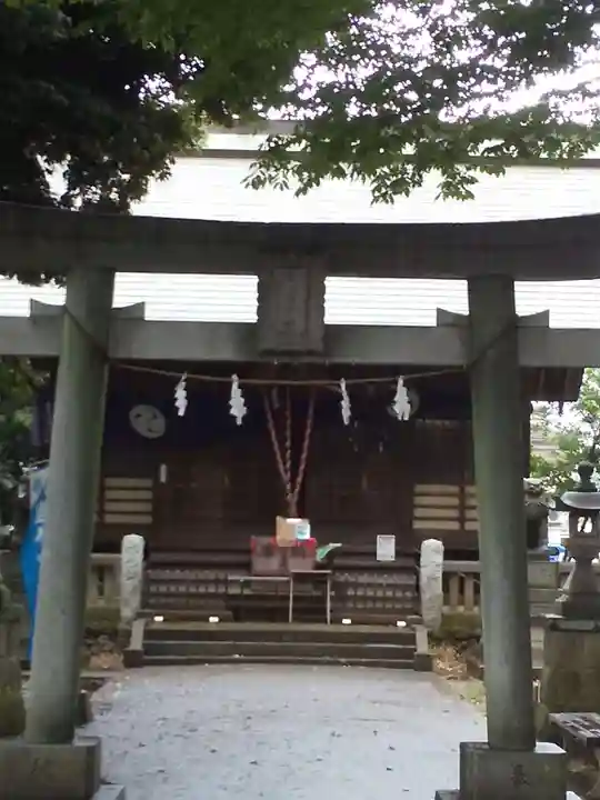 野々宮神社の鳥居