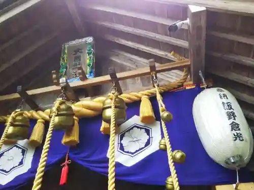 中之嶽神社の本殿・本堂