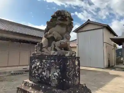 熊野神社の狛犬