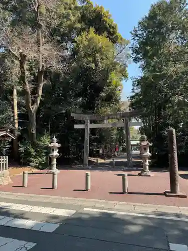 砥鹿神社（里宮）の鳥居