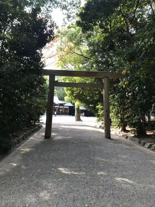 上知我麻神社(熱田神宮摂社)の鳥居