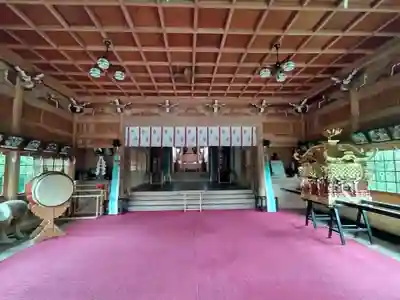 丸瀬布神社の本殿・本堂