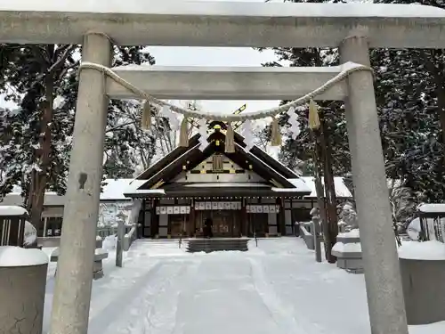 新琴似神社の鳥居