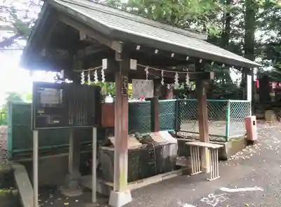 諏訪神社の手水舎