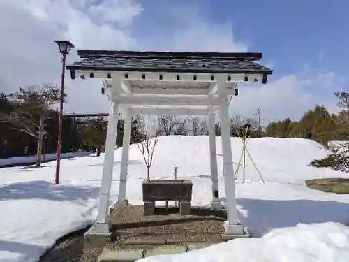 豊幌神社の手水舎