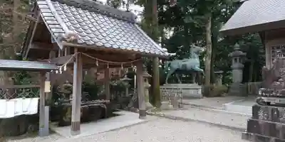 神明社（祖父江神明社）の手水舎