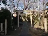 大和神社の鳥居