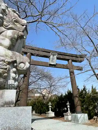 冨士御室浅間神社の鳥居