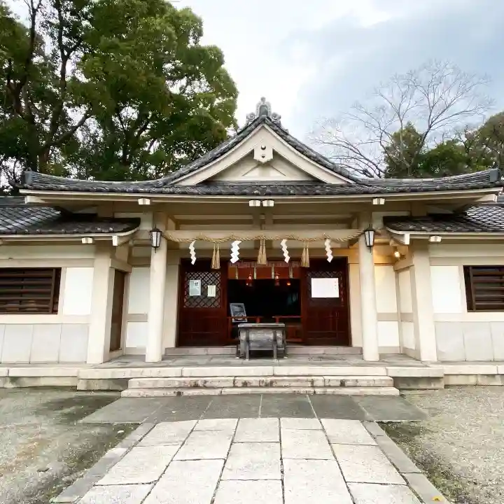 大阪護國神社の本殿・本堂