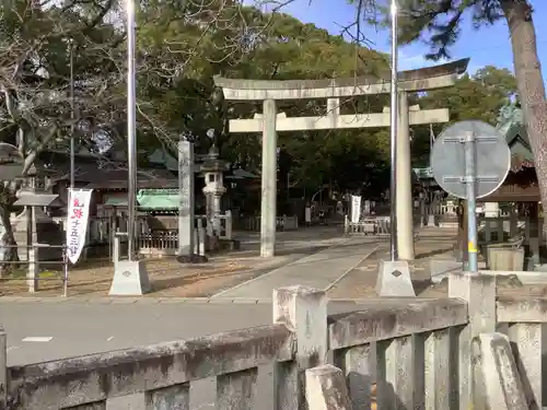 堤治神社の鳥居