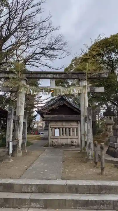 七所神社(伏屋七所神社)の鳥居