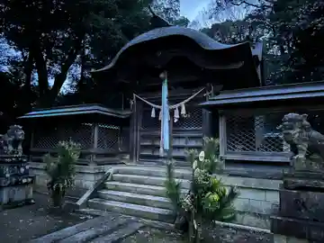 横山神社の本殿・本堂