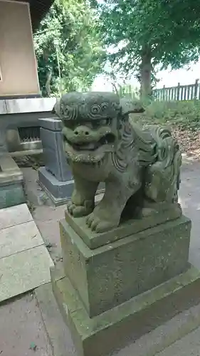子安神社の狛犬