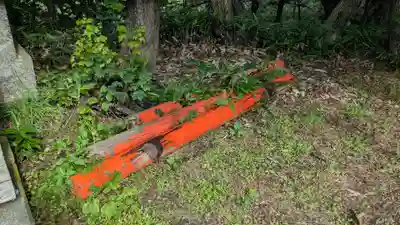 天塩厳島神社の鳥居