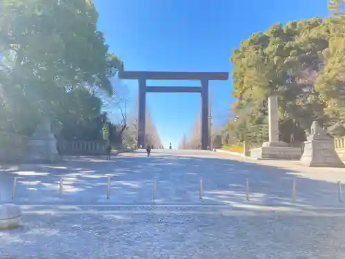 靖國神社の鳥居