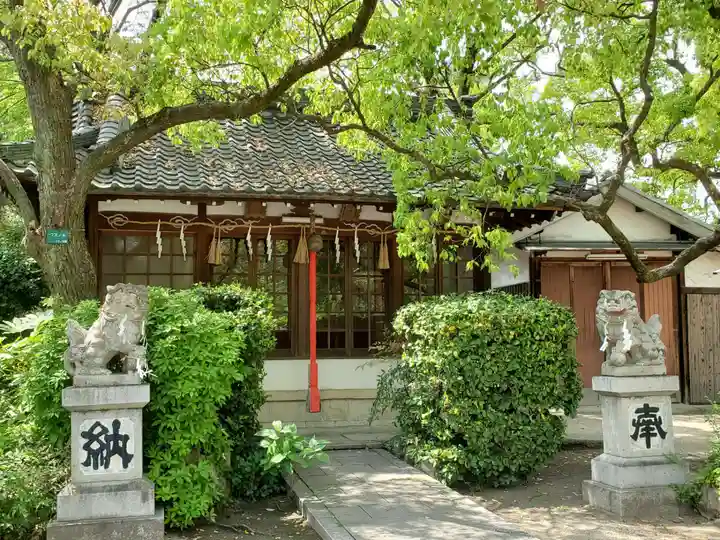 難波八幡神社の末社・摂社