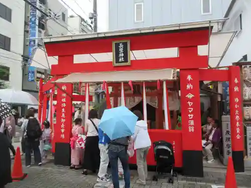 長壁神社の鳥居