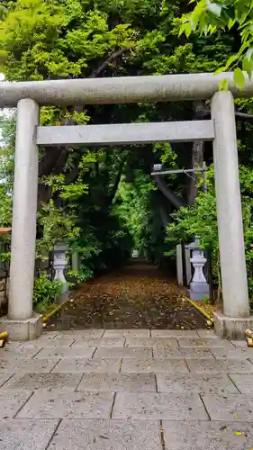 久伊豆神社の鳥居